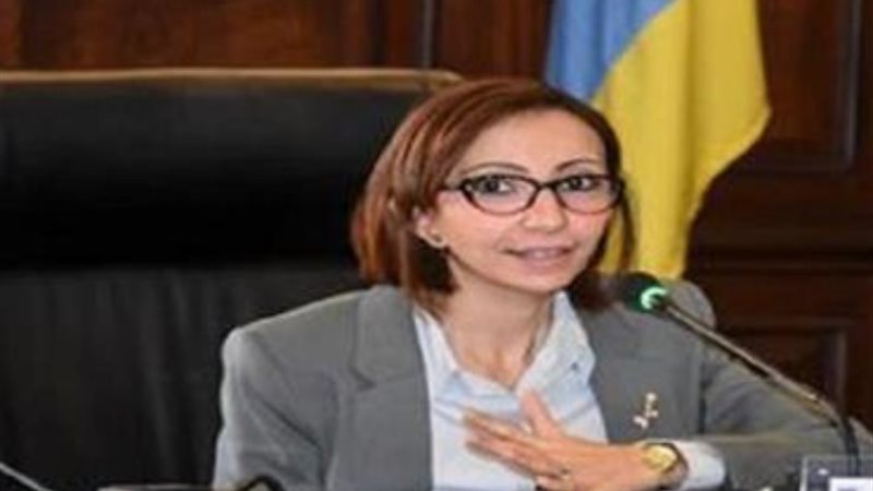 الدكتورة جاكلين عازر محافظ البحيرة