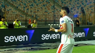 بتمريرة سحرية من السعيد مصطفي شلبي يتقدم للزمالك بمرمى بيراميدز (فيديو)
