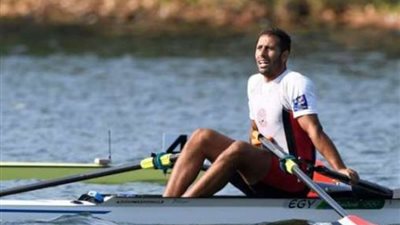 أولمبياد باريس 2024، عبدالخالق البنا يتأهل لربع نهائي فردي التجديف