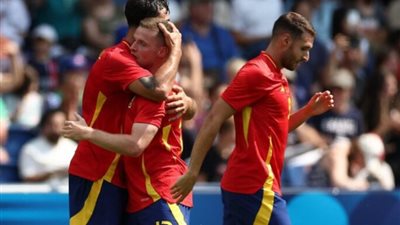 أولمبياد باريس 2024، الدومينيكان تتعادل مع إسبانيا في الشوط الأول