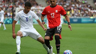 أولمبياد باريس 2024، منتخب مصر الأولمبي يتقدم على أوزباكستان بالشوط الأول