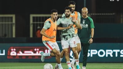 تدريبات الزمالك، عبد الله السعيد راحة وتصعيد لاعب مواليد 2005