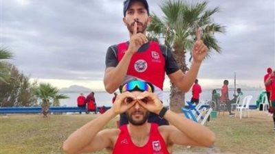أحمد خالد ومحمد قوطة يفشلان في التأهل المباشر لنصف نهائي زوجي التجديف