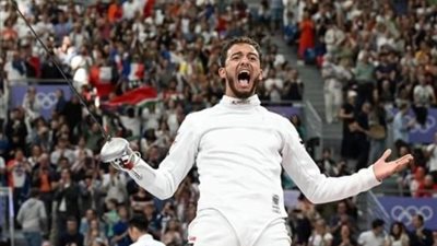 محمد السيد بطل السلاح يهدي مصر أول ميدالية في أولمبياد باريس 2024