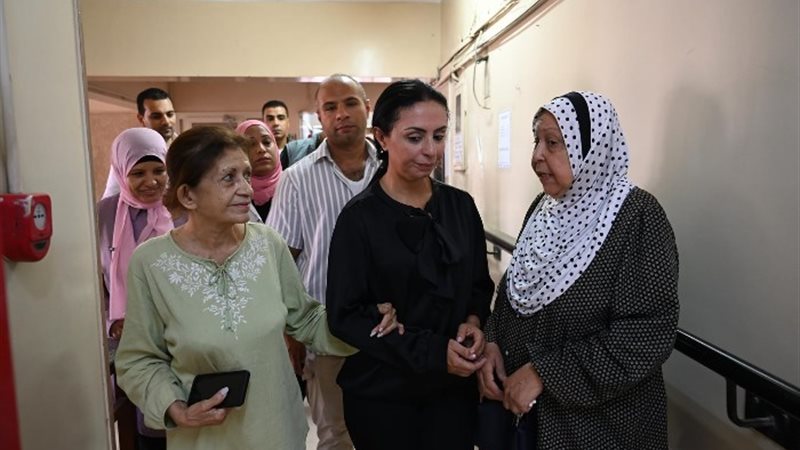 خلال الزيارة