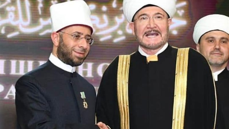 وزير الأوقاف ورئيس الإدارة الدينية لمسلمي روسيا الاتحادية