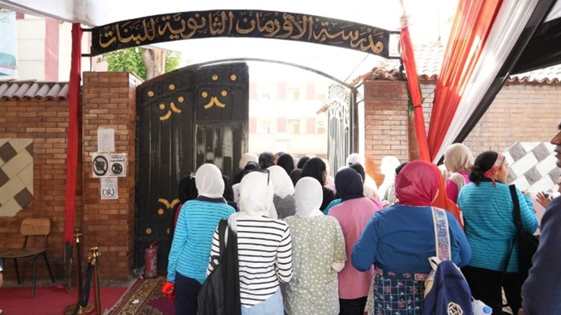 طلاب الثانوية العامة_ تصويرة نيرة أيمن