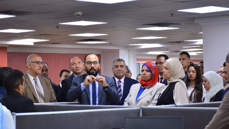 جانب من الزيارة