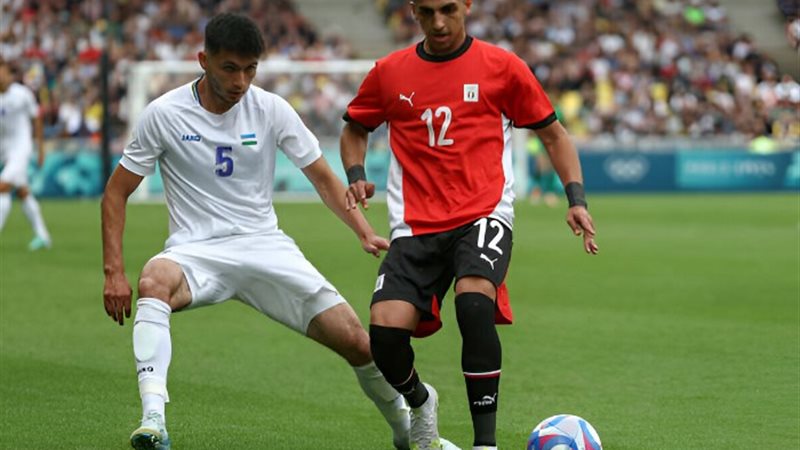 منتخب مصر الأولمبي وأوزباكستان
