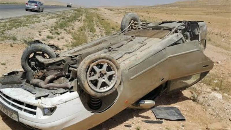 انقلاب سيارة - أرشيفية