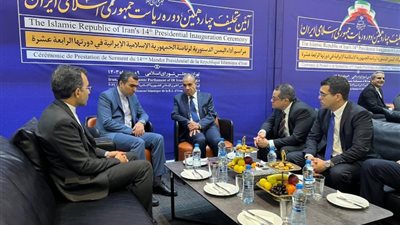 وزير الخارجية يشارك في حفل تنصيب مسعود بزشكيان رئيساً إيران