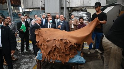 كامل الوزير يوجه بتوفير مواصلات للعاملين بمدينة الجلود بالروبيكي