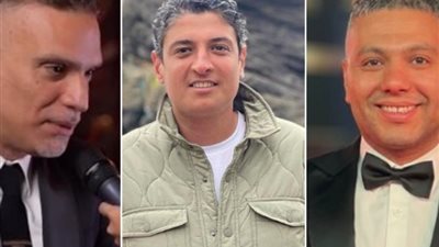 محمد رجب وفتحي عبد الوهاب يصلون للغربية لتشييع جثامين المنتجين الثلاثة