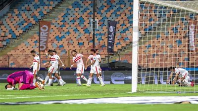 الزمالك يتفوق على الجونة بهدف في الشوط الاول بالدوري المصري (فيديو)