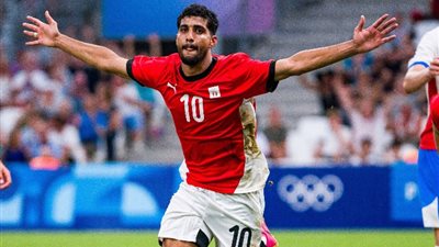 بهدفه بمرمى باراجواي، إبراهيم عادل في وصافة هدافي أولمبياد باريس 2024
