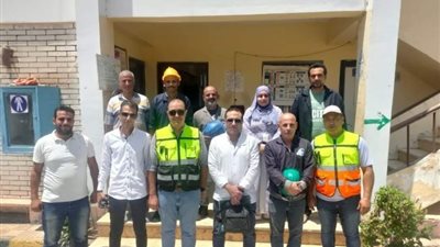 رئيس مياه الشرب والصرف الصحي بدمياط يؤكد على أهمية التدريب الميداني للعاملين