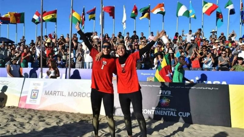 البث المباشر مباراة مصر وإسبانيا في الكرة الطائرة الشاطئية 