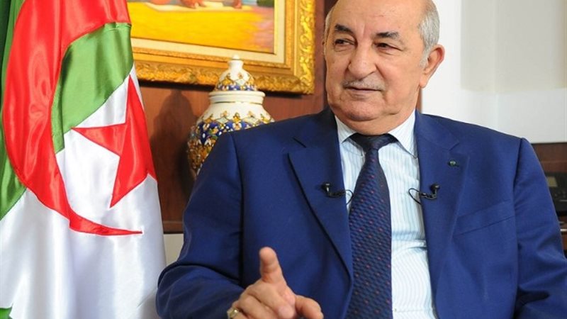 عبدالمجيد تبون رئيس الزائر