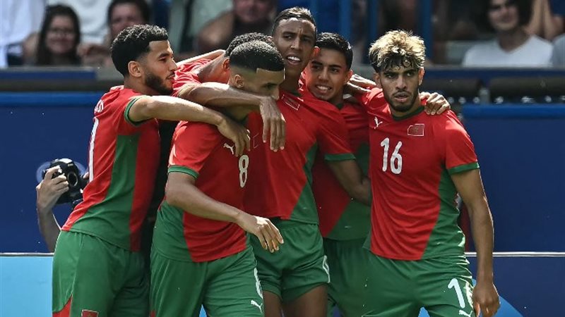 لاعبو منتخب المغرب