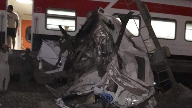 حادث قطار بركة السبع