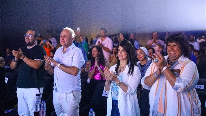 وزيرة التخطيط بمهرجان العلمين
