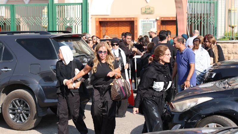 جنازة سيدة الأعمال ميريت رحمي