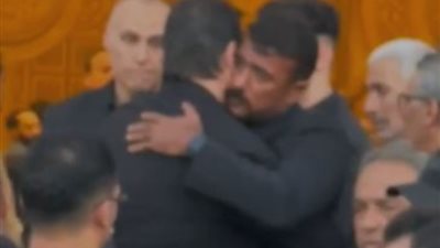 «ولاد أصوال»، كريم عبد العزيز وأحمد العوضي يتلقيان العزاء في منتجي سينرجي
