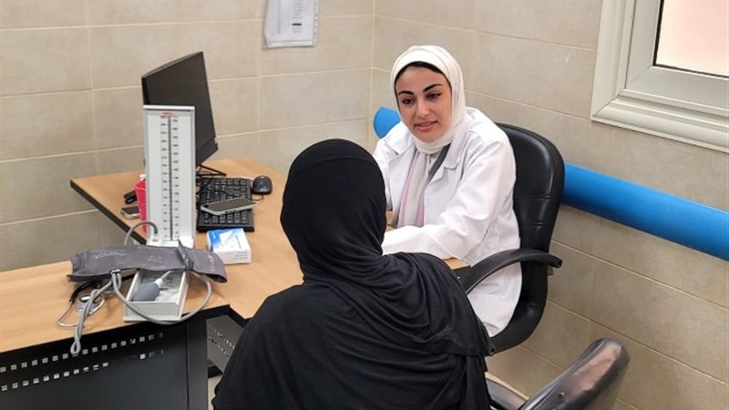 اجراء الفحص الطبي الشامل