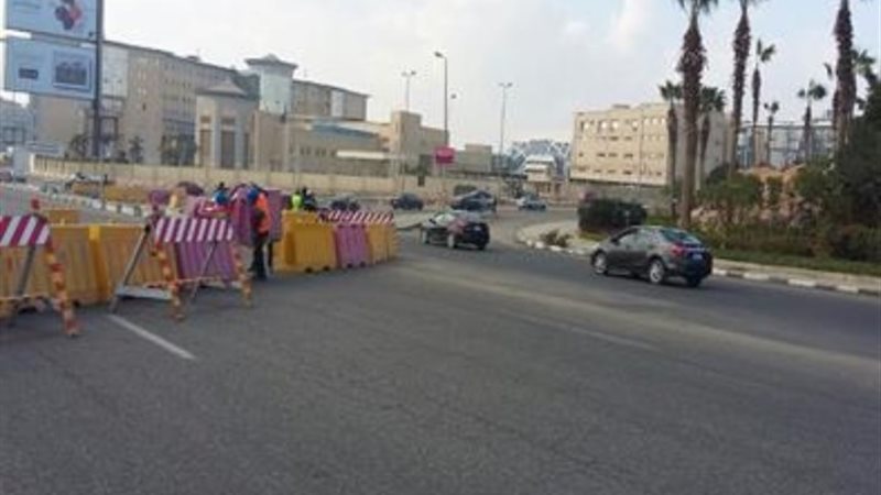 غلق شارع عزيز أباظة