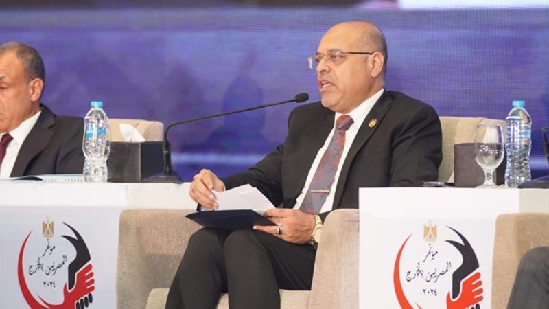 وزير العمل أثناء المشاركة فى فعاليات النسخة الخامسة من 