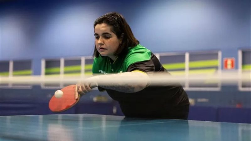 لاعبة تنس الطاولة البرازيلية برونا ألكسندري