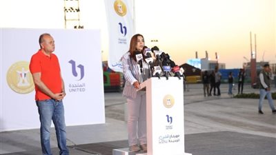 وزيرة التنمية المحلية تؤكد التعاون بين الوزارة والشركة المتحدة