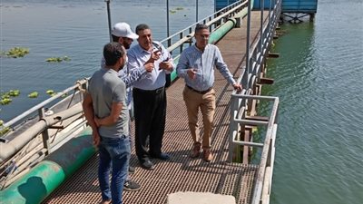 البيئة: المياه المصرفة فى النيل عند كوبري الوراق تتبع محطة الروبة وغير ملوثة