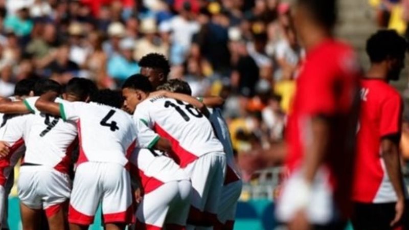 منتخب مصر الأولمبي ضد المغرب