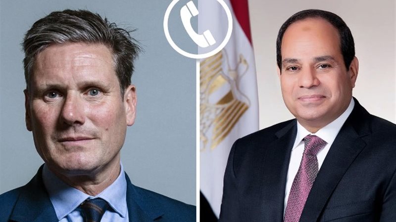 الرئيس السيسي و رئيس الوزراء البريطاني