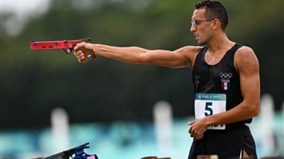شاهد لحظة تتويج أحمد الجندي بذهبية الخماسي الحديث في أولمبياد باريس 2024