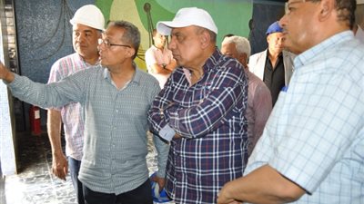 وزير الكهرباء والطاقة المتجددة يتفقد محطة توليد كهرباء السد العالي