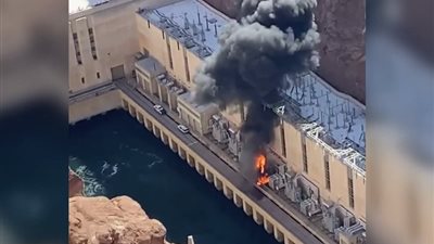 السيطرة على حريق بمحول  آيتاي البارود، والكهرباء توفر مصادر تغذية بديلة