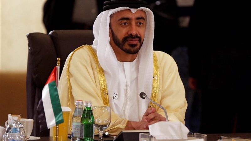 وزير الخارجية الإماراتي
