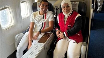 البث المباشر لاستقبال أحمد الجندي وسارة سمير أبطال مصر في أولمبياد باريس