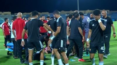 واقعة مشابهة لـ أحمد رفعت، سقوط لاعب بلدية المحلة ماجد هاني في الملعب