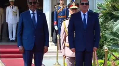 الرئيس الصومالي: نعمل مع مصر للدفع قدما بالروابط الاقتصادية والسياسية