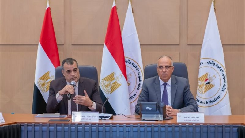 وزيرا الإنتاج الحربي والموارد المائية والري