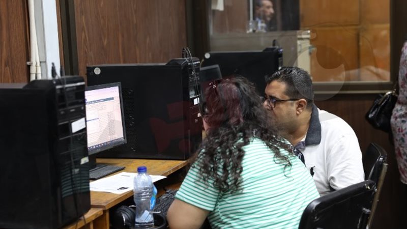 طلاب الثانوية العامة 2024 أثناء التنسيق