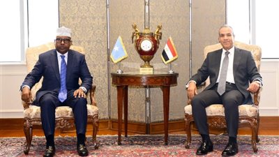 وزير الخارجية يعقد جلسة مباحثات ثنائية موسعة مع نظيره الصومالي
