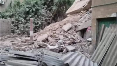النيابة تحقق في انهيار عقار بالمعادي