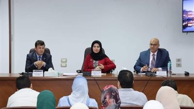 نائب محافظ دمياط تتابع أعمال منظومة التصالح بمخالفات البناء