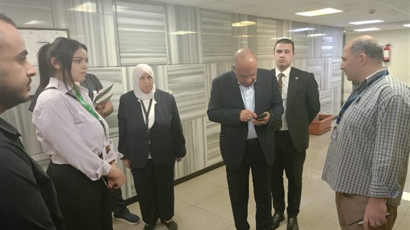 زيارة الوزير اليوم