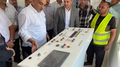 رئيس دمياط الجديدة يتابع المشروعات القومية للمرافق الجاري تنفيذها