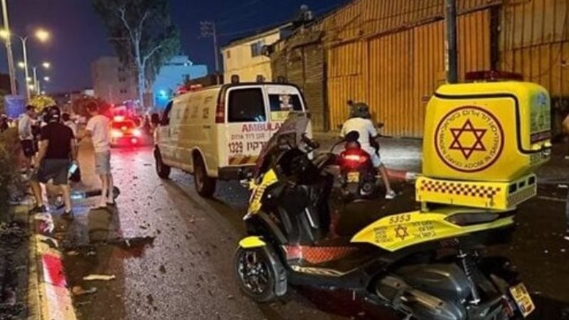 انفجار تل أبيب أمس